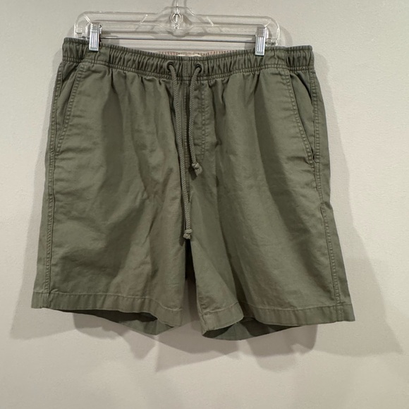 LL Bean Dock Shorts Men XL Lot of 2 Organic Cotton Canvas Drawstring Classic Fit - Picture 6 of 10